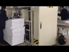 Producción de cartón hueco