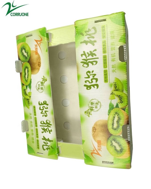Cajas onduladas de vegetales personalizables para diferentes tamaños y requisitos
