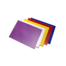 Rojo azul reciclado acanaló las hojas plásticas 10m m PP de cartón corrugado