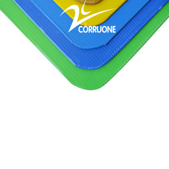 El tablero amarillo de Coroplast 5m m 6m m 8m m acanaló las hojas plásticas 4x8