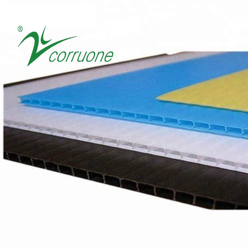Protección Correx Corflute 2440 x 1220 de la hoja del polipropileno 3m m Corflute