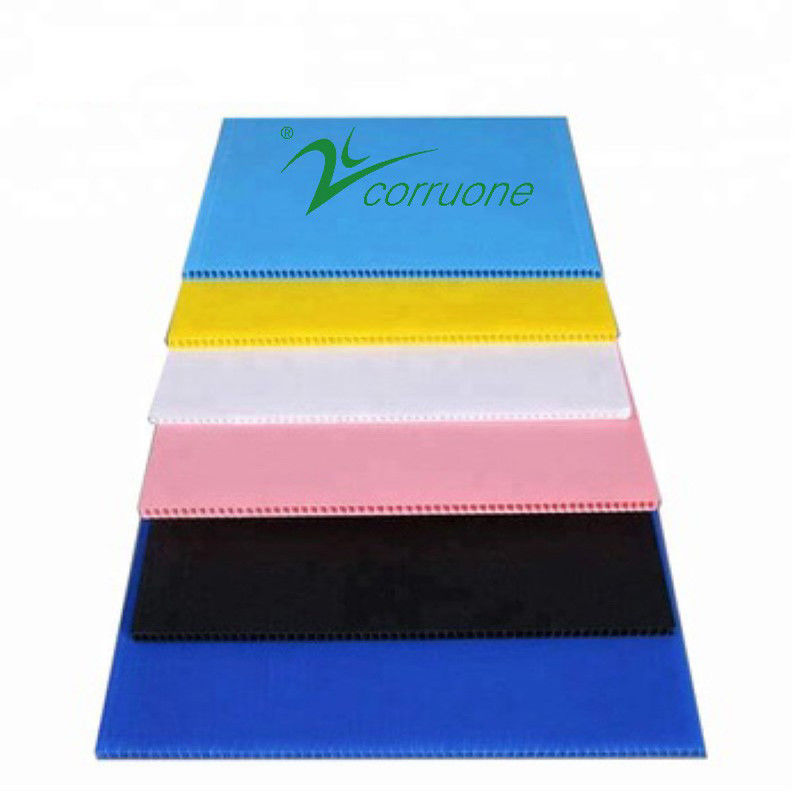 Protección Correx Corflute 2440 x 1220 de la hoja del polipropileno 3m m Corflute
