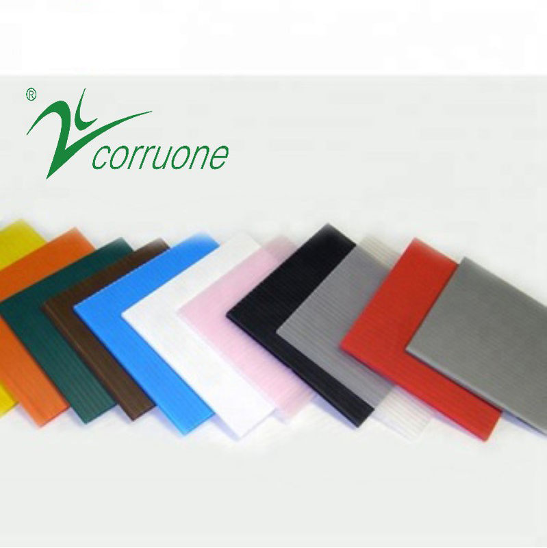 Protección Correx Corflute 2440 x 1220 de la hoja del polipropileno 3m m Corflute