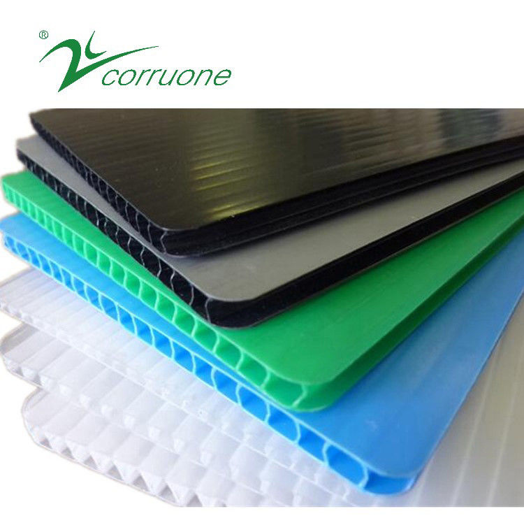 Protección Correx Corflute 2440 x 1220 de la hoja del polipropileno 3m m Corflute