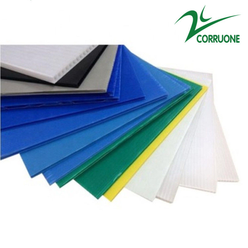 hojas 12m m blancas de la protección del piso de Correx de las hojas de 10m m Corflute