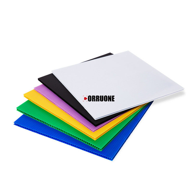 Corflute negro 2400 x protección 1200 del piso de la hoja de Correx 2mm-12m m
