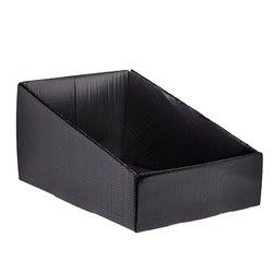 1.5mm-30m m PP acanalaron azulverde blanco de las cajas del envase de plástico