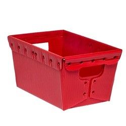 1.5mm-30m m PP acanalaron azulverde blanco de las cajas del envase de plástico