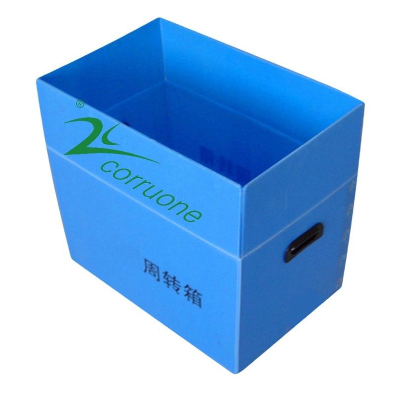 Correx impermeable PP acanaló las cajas de almacenamiento gruesas de la caja 12m m Corflute