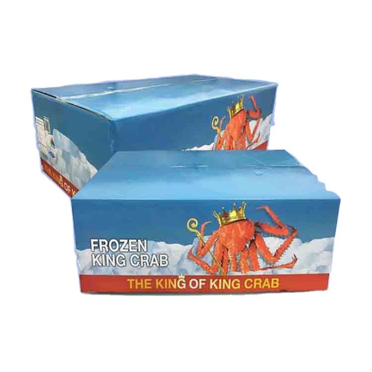 Las cajas de almacenamiento de Correx de los mariscos del camarón impermeabilizan los contenedores de almacenamiento plásticos acanalados
