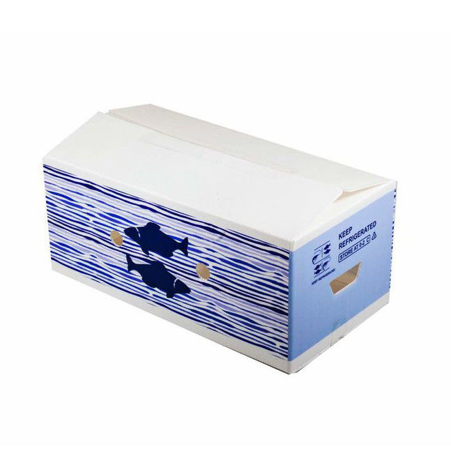 el maíz de 3.5m m acanaló las cajas móviles plásticas Matt Lamination Printing