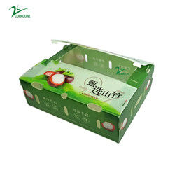 Corriflute negro da fruto las cajas acanaladas acanaló los contenedores de almacenamiento plásticos