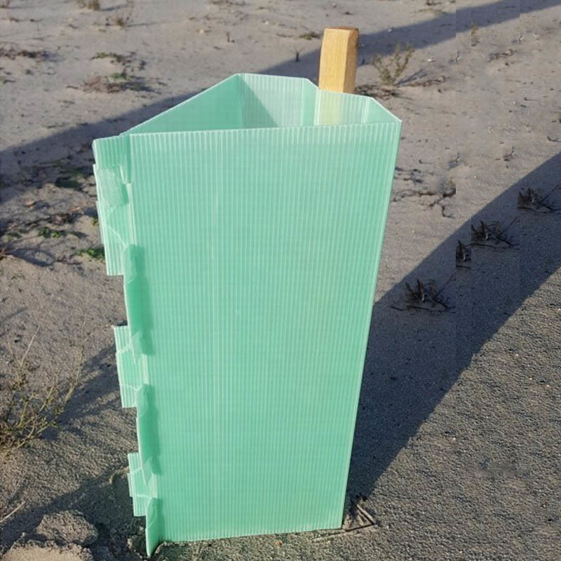 Los PP acanalaron protectores plásticos del tronco de Corflute Plastic Tree del guardia del árbol