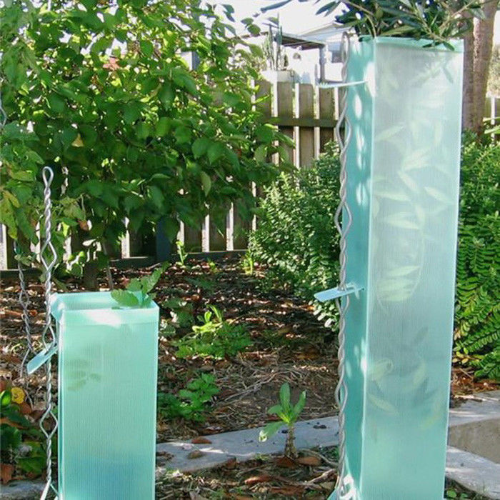 Protectores de árboles de plástico de polipropileno de corruona