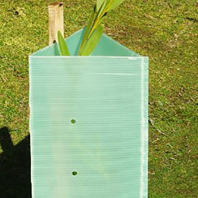 Protectores de árboles de plástico de polipropileno de corruona