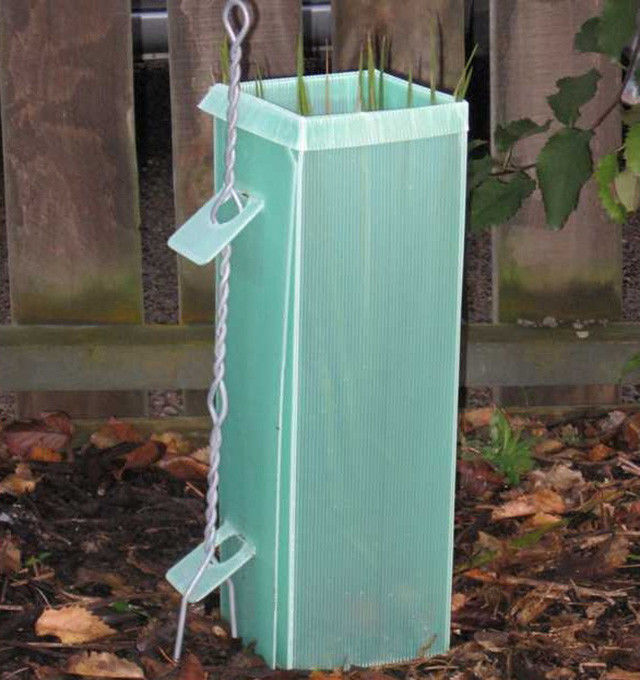 Protectores de árboles de plástico de polipropileno de corruona