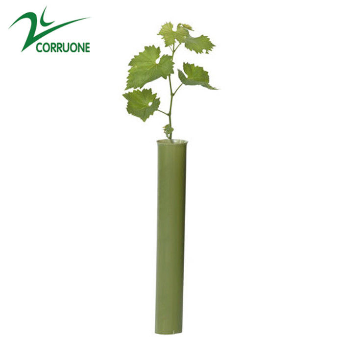 Protector de árboles de plástico corrugado de PP flexible y impermeable para árboles