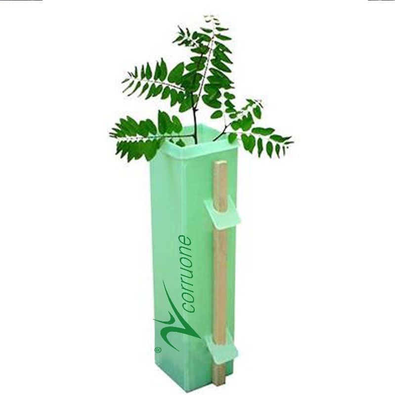Guardia acanalado Tubes del árbol de los PP de los protectores del árbol de Corflute Plantra